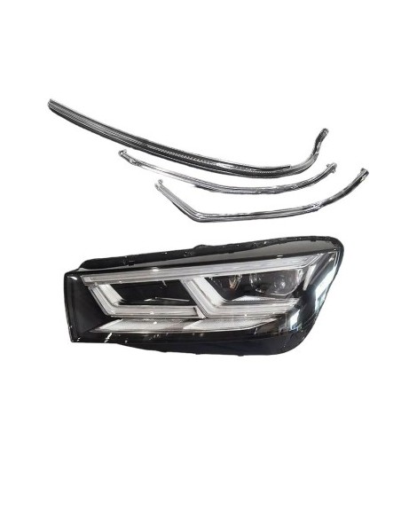 Daytime Running Light Repair Fiber Set Left Headlight for Audi Q5 FY 2016-2020