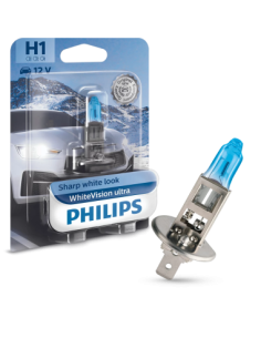 H1 55w 12v White Vision Ultra Bulb (Blister) Philips 1pc 2