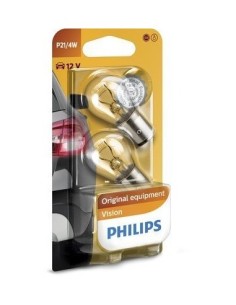 2 db P21/4W 12V Vision Philips izzó készlet