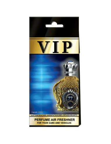 Αρωματικό αυτοκινήτου Vip Caribi 77