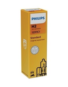 PHILIPS H2 Vision 12V 55W autós izzó