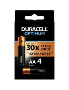 Duracell R6 AA Optimum Batteries, 4 pcs