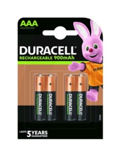 Duracell R3 Akkumulátorok, AAAK4 900mAh 4 db