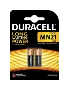 Duracell Basic A23, MN21 alkaline batteries 12V 2pcs