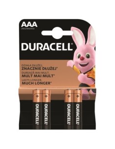 Duracell Basic R6, AAA alkáli elemek 4db