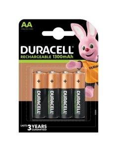 Duracell R6, AA K4,1300 mAh Batteries, 4 pcs