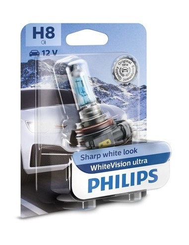 H8 Bulb 35W 12V White Vision Ultra PHILIPS
