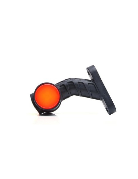 LED marker lamp with arm 1096L W148.2, 12V-24V white / red left position WAS