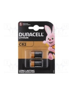 Duracell Ultra Lithium CR2 batteries, alkaline 3V 2pcs