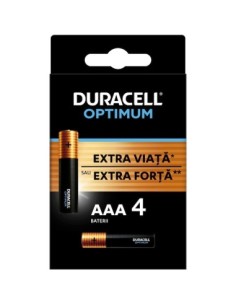Duracell R3 AAA Optimum Batteries, 4 pcs