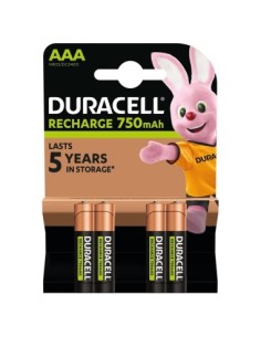 Duracell Batteries R3, AAAK4, 750mAh, 4 pcs