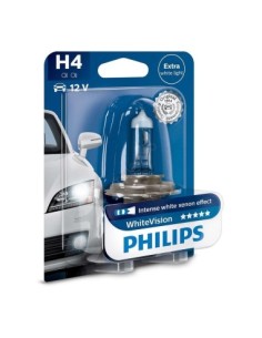 Philips H4 WhiteVision 12V, 55W autós izzó