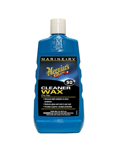 Υγρή κερί Σκαφών Meguiar's M50 Cleaner Wax, 473ml