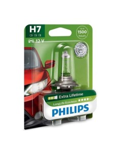 Philips H7 LongLife EcoVision halogén izzó, 12V, 55W