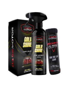 Bass Motor Gold Shine Folyékony Wax Törlővel, 500ml