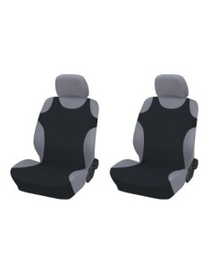 Set of 2 universal black car seat covers