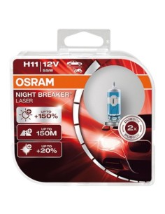 2 db H11 Night Breaker Laser Next Generation +150% 12V...