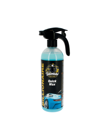 Billionaire Quick Wax Liquid Wax with Carnauba 750ml