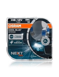 Set 2 buc Bec H8 Osram Cool Blue Intense Next Gen 12V 35W
