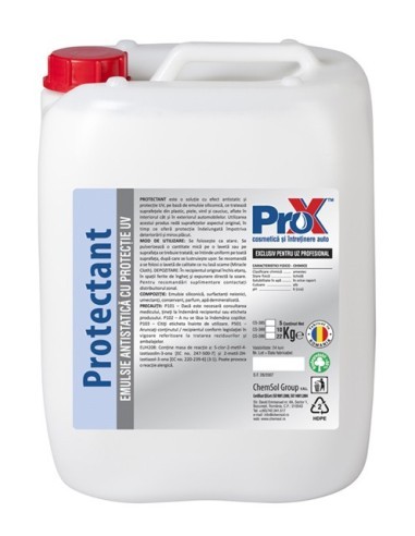 Matt hatású műszerfalápoló Protectant Pro-X 5 KG