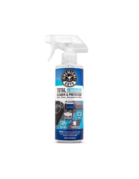 2 in 1 Cleaning and Protection Solution for Interior ChemicalGuys Total Interior Cleaner/Protect, 473 ml
