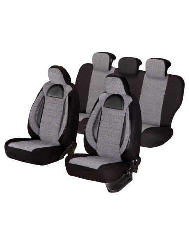 Racing Chair Covers Set Gray Black, Universal,...
