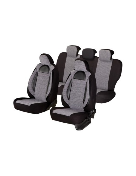 Racing Chair Covers Set Gray Black, Universal, Umbrella