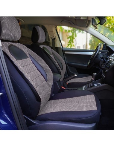 Racing Chair Covers Set Gray Black, Universal,...