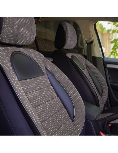 Racing Chair Covers Set Gray Black, Universal,...