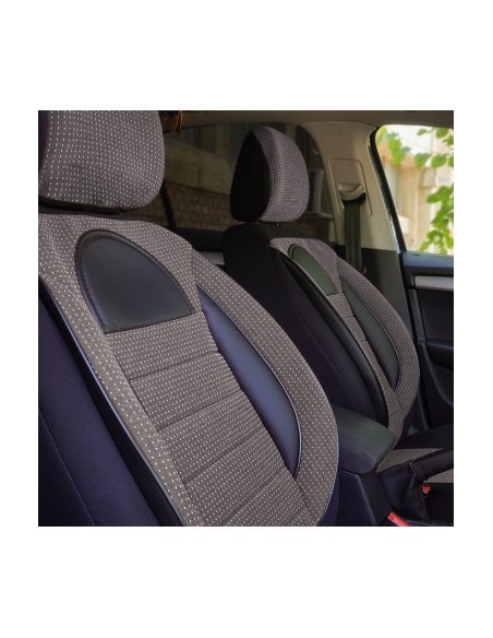 Racing Chair Covers Set Gray Black, Universal, Umbrella