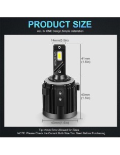 Σετ 2 led H7 G2-Pro για VW Golf 6, Golf 7, Audi,... 2