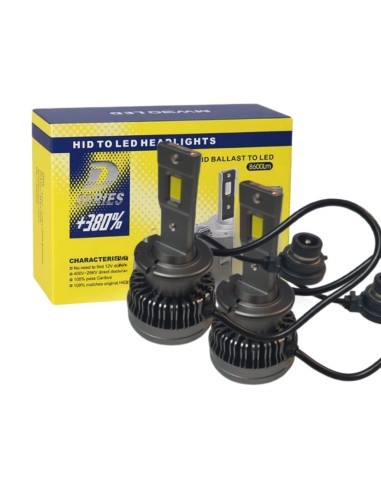 Set 2 leduri D2S Plug&Play, Canbus, 6000k, 70W,...