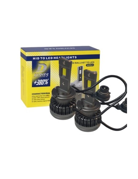 Set 2 leduri D2S Plug&Play, Canbus, 6000k, 70W, 8400 Lm, 12V-24V