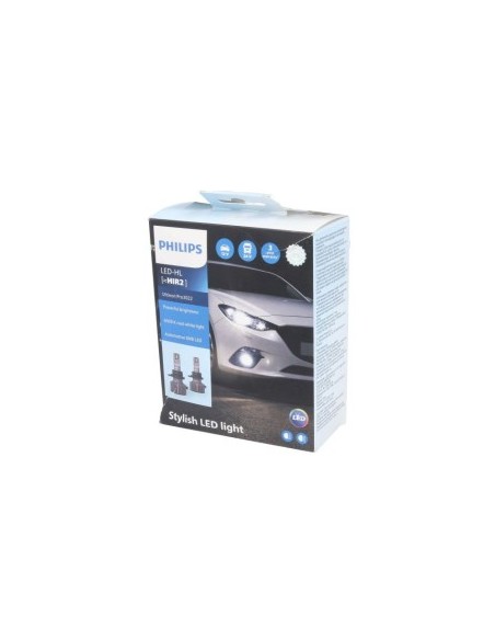 Set of 2 HIR2 Philips Ultinon Pro3022 HL 12V/24V LED Bulbs