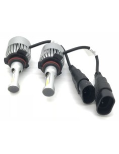 Σετ 2 LED HIR2 COB Canbus, 6000k, 72W, φωτεινότητα 8000... 2