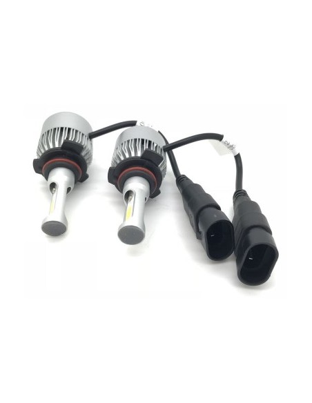 Set 2 leduri HIR2 COB Canbus, 6000k, 72W, luminozitate 8000 Lm, 12V - 24V