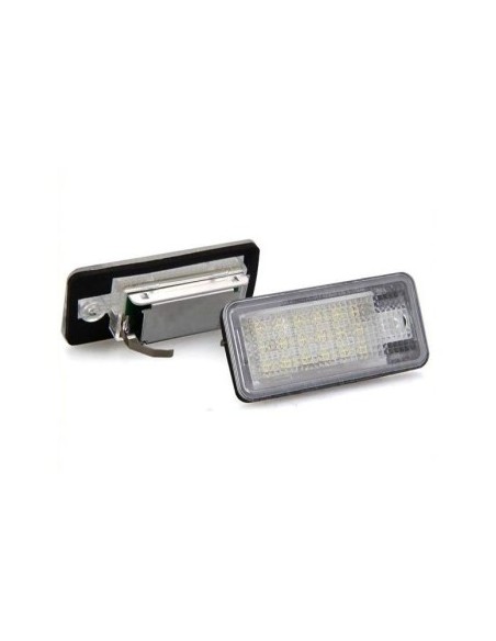 LED license plate lights for Audi Q7, A3, A4, A6, A8, RS4, RS6, S6