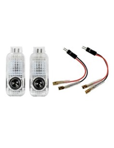 Set of 2 Door Logo Projectors for Audi S-LINE A1, A4, A5,...