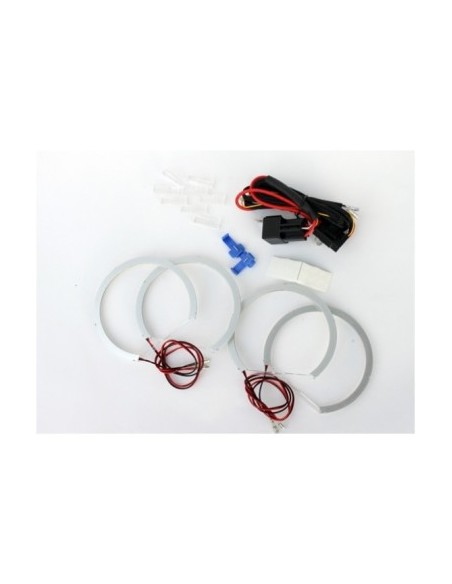 4 Angel Eyes SMD Gyűrű Készlet BMW 1-es Sorozat E87 - 2x101mm+2x124mm