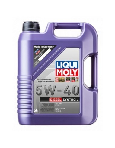 Liqui Moly Diesel Synthoil 5W-40 motorolaj, 5L