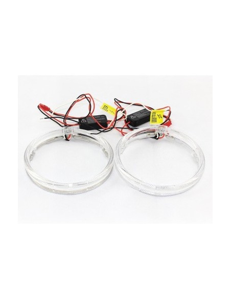 Set of 2 LED car rings diameter 85mm with Dimming function LR-85MM