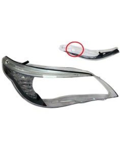 Right headlight glass for BMW Series 5 E60/E61 LCI Xenon...