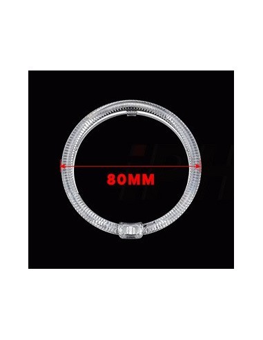 Set 2 LED car rings diameter 80mm with Dimming...