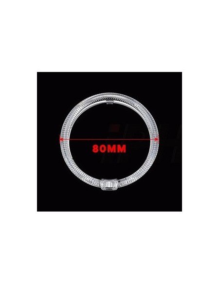 Set 2 LED car rings diameter 80mm with Dimming function LR-80MM