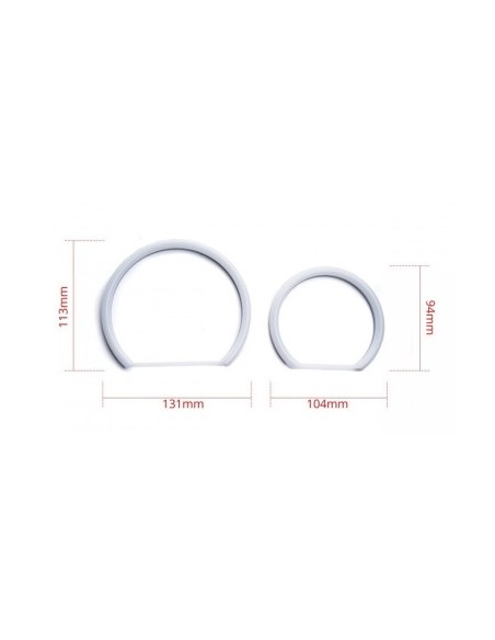 Kit Angel Eyes LED COTTON a BMW E46 COMPACT 2X131MM + 2X106MM