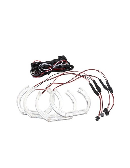 Kit Angel Eyes SMD DTM jelzéssel BMW F30, F36-hoz (BMW 3-as sorozat 2011+, 4-es sorozat 2013+)