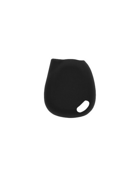 Silicone Car Key Case for Renault with 1 Button Black