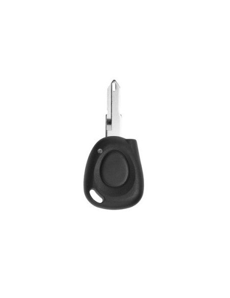Silicone Car Key Case for Renault with 1 Button Black