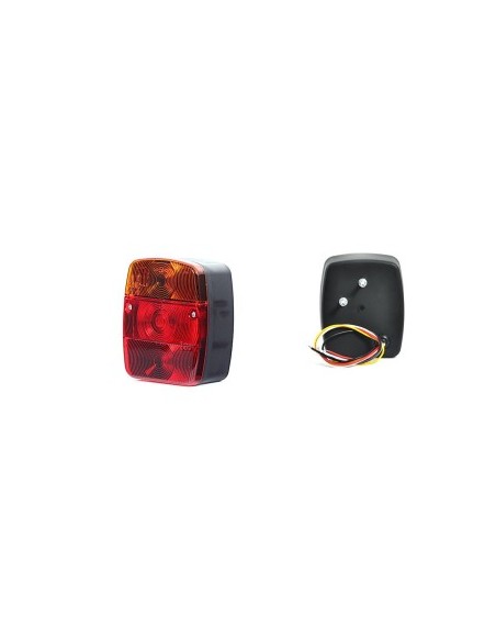 Multifunctional Rear Lamp 92 W18U 12V-24V Signaling / Stop / Position / Number, Was