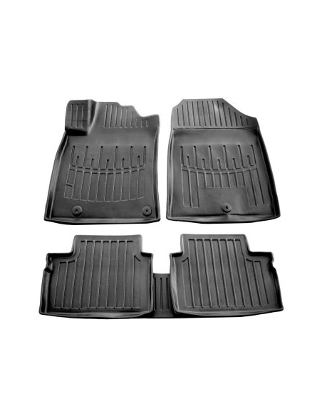 Rubber tray mat set for Kia Ceed III (2018-)